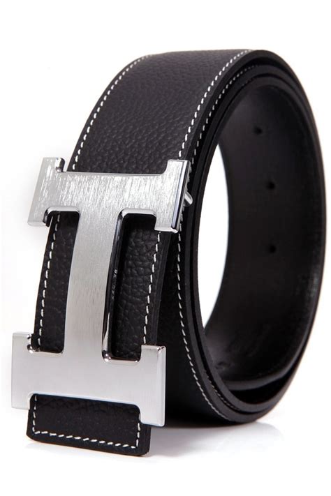 black hermes belt with white stitching|where to buy hermes belt.